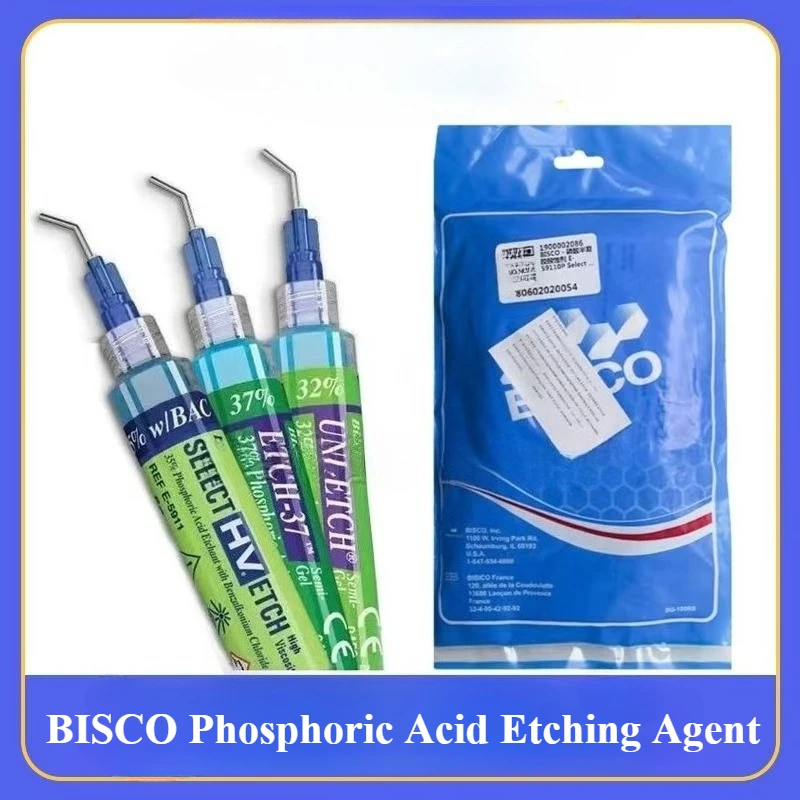مادة طب الأسنان حمض الفوسفور المحفور بيسكو 32% 35% 37% انتقائي/حمض الفوسفور شبه جل المحفور مواد ترميم الأسنان #2