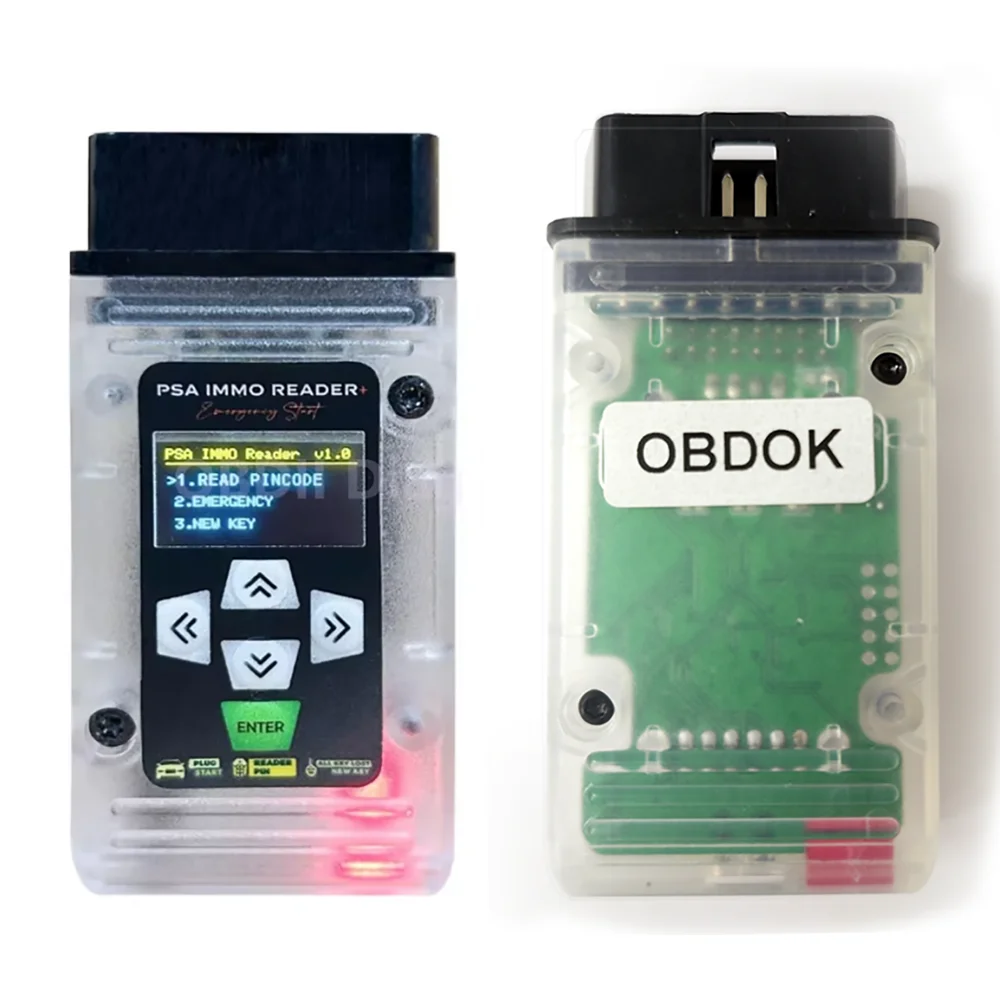 For PSA Immo Reader Emergency Start 3 in 1 For PSA Immo OBD2 Key Simulator for FIAT for BMW Plug and Play Force Ignition Tool