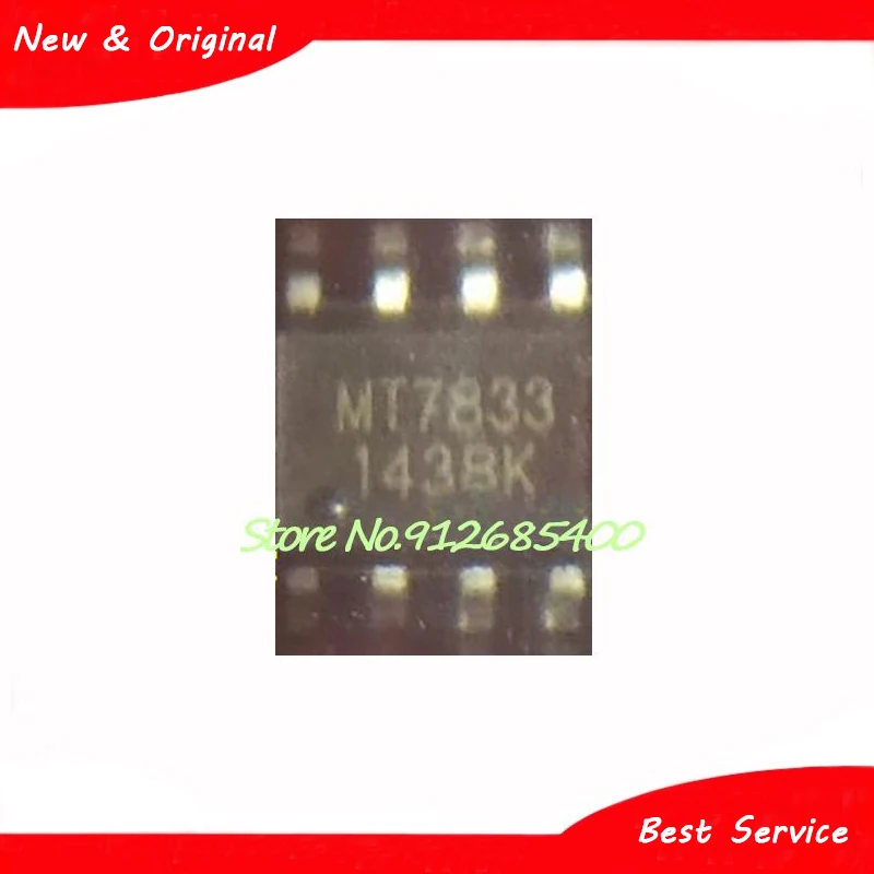 2 Pcs/Lot MT7833 SOP8 New and Original In Stock