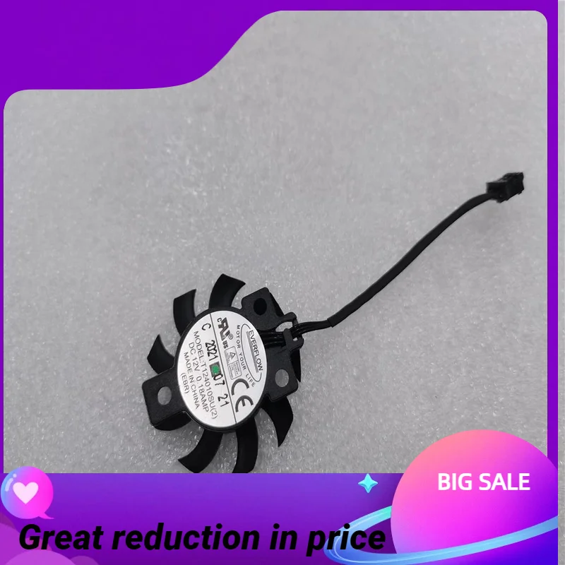 

WYORESY Original FAN FOR EVERFLOW T124010SU Asrock Taiji x570 motherboard silent cooling