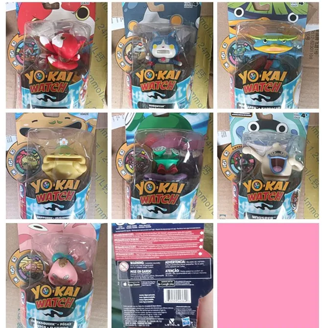Anime Yokai yo-kai Youkai reloj dibujos animados lindo PVC figura de acción colección de resina modelo juguete para regalo Cosplay