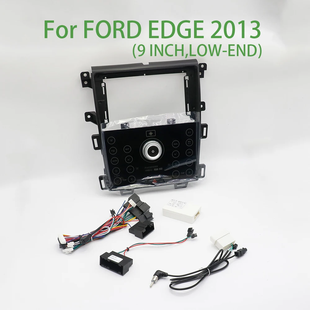 For FORD EDGE 2013 Car Accessories 9 Inch Frame Fascia Adapter Android Radio Audio Dash Fitting Panel Kit
