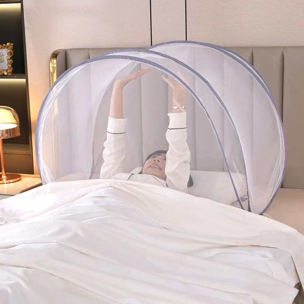 Creative Anti Mosquito Travel Mosquito Net Adjustable Portable Mesh Sleeping Net Single Mosquito Net Bed Hotel