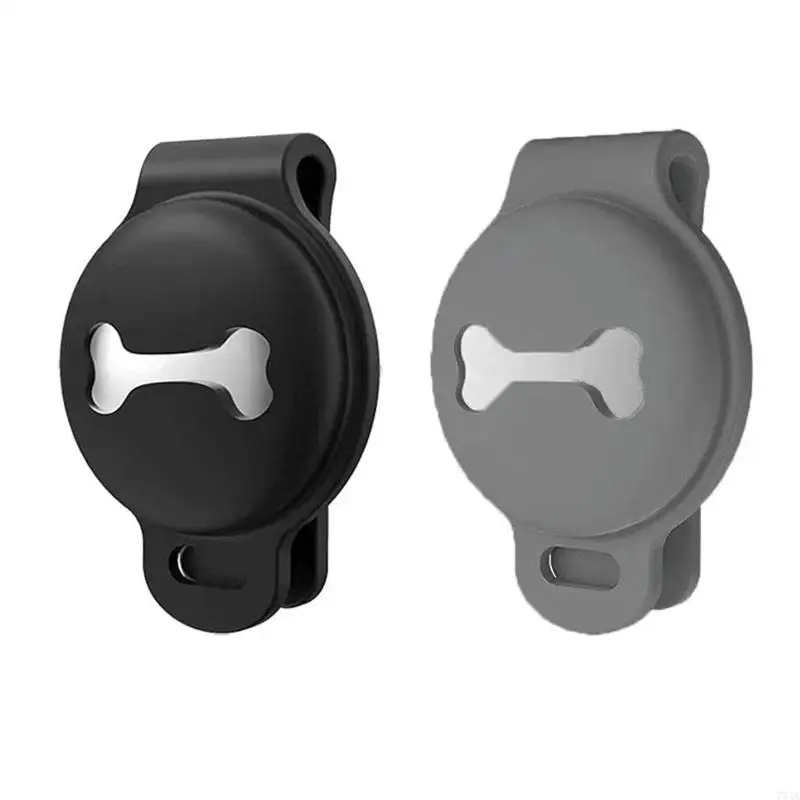 77JA Силиконовые чехлы для Air-Tag Cover Cover Secure Holder для воротника для домашних животных