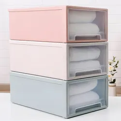 Drawer Storage Box, Wardrobe, Clothing Storage Box, Plastic Transparent Storage Box, Quilt Storage Box, Organizing Box