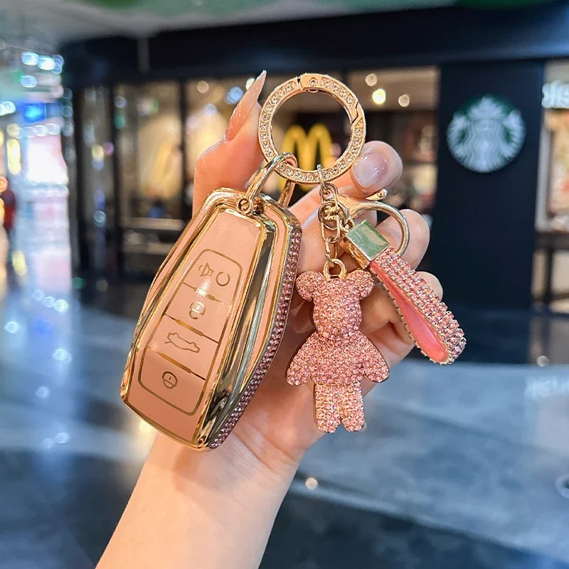 

Keycase for Geely Emgrand gs null Okavango FY11 Preface Car keycover keyshell keychain cars accessories Car key case