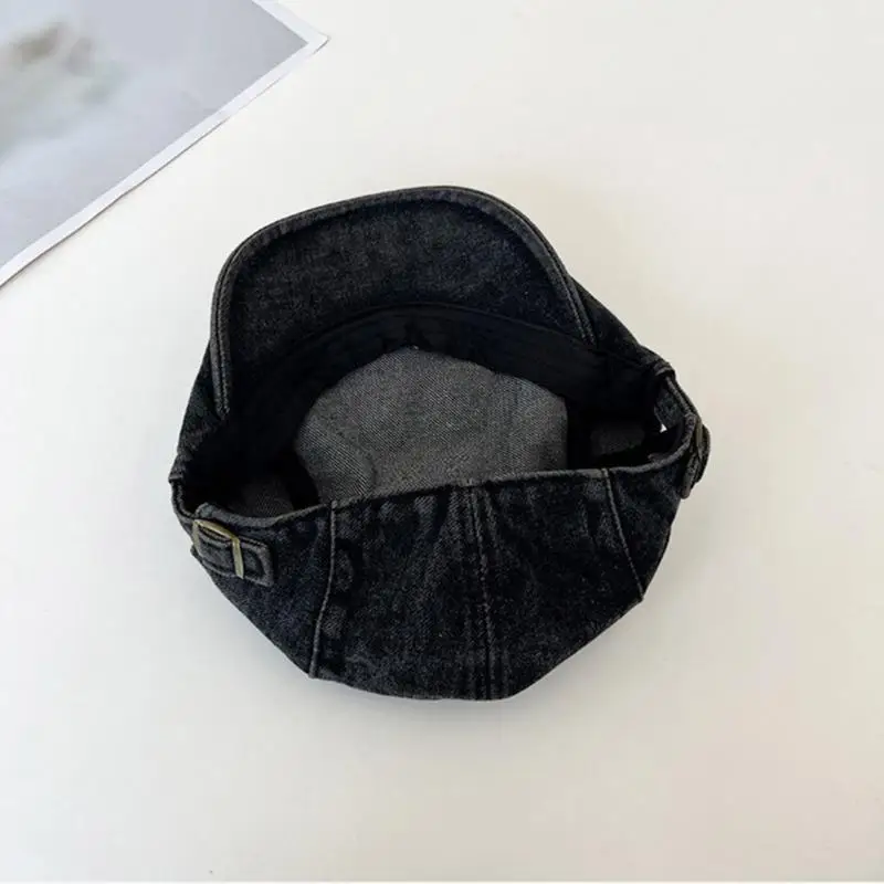 31BB Cartoon Dog Ears Hat Girl Hat Long Brims Newsboys Hat Fashion Headwear