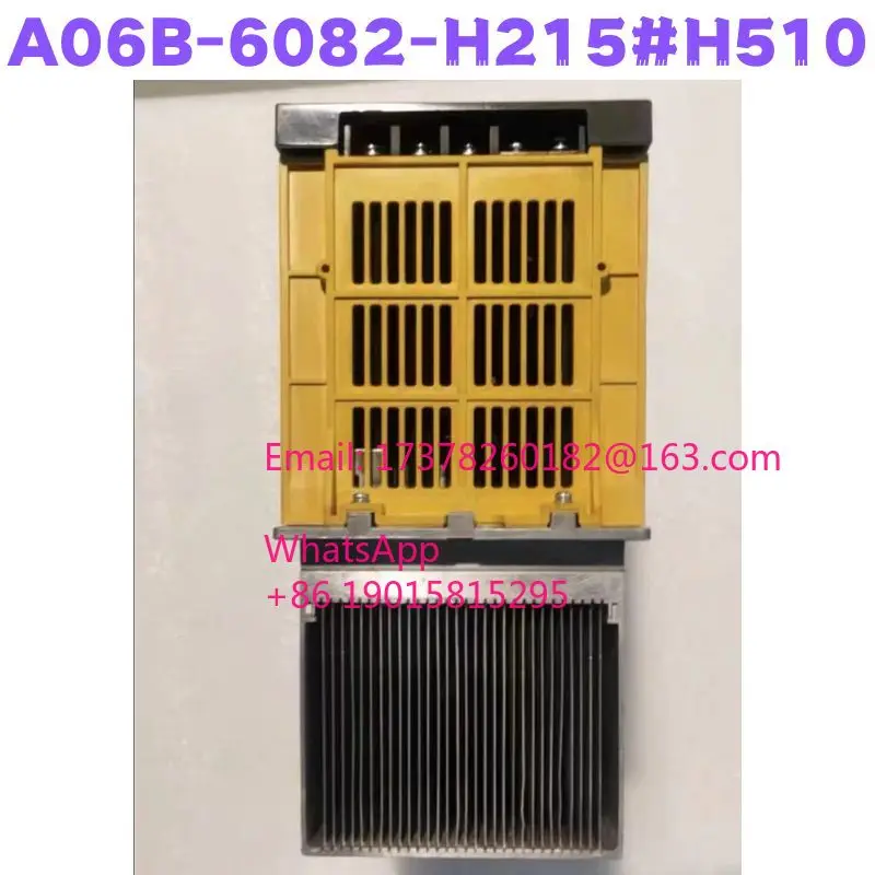 

Б/у A06B-6082-H215 # Модуль усилителя шпинделя протестирован нормально