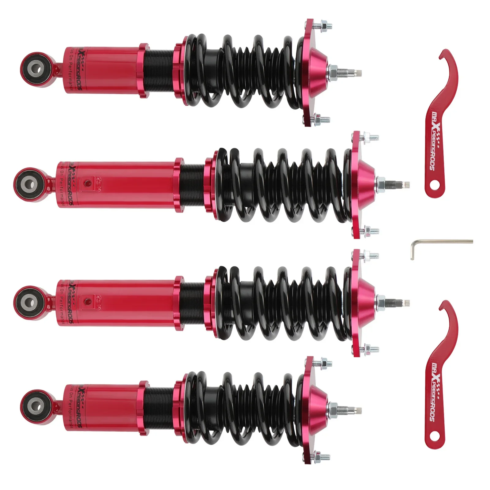 For maXpeedingrods Coilover Suspension Car Shock Absorber For Mazda MX5 MK1 NA Miata 1990-2005 24 ways Adjustable