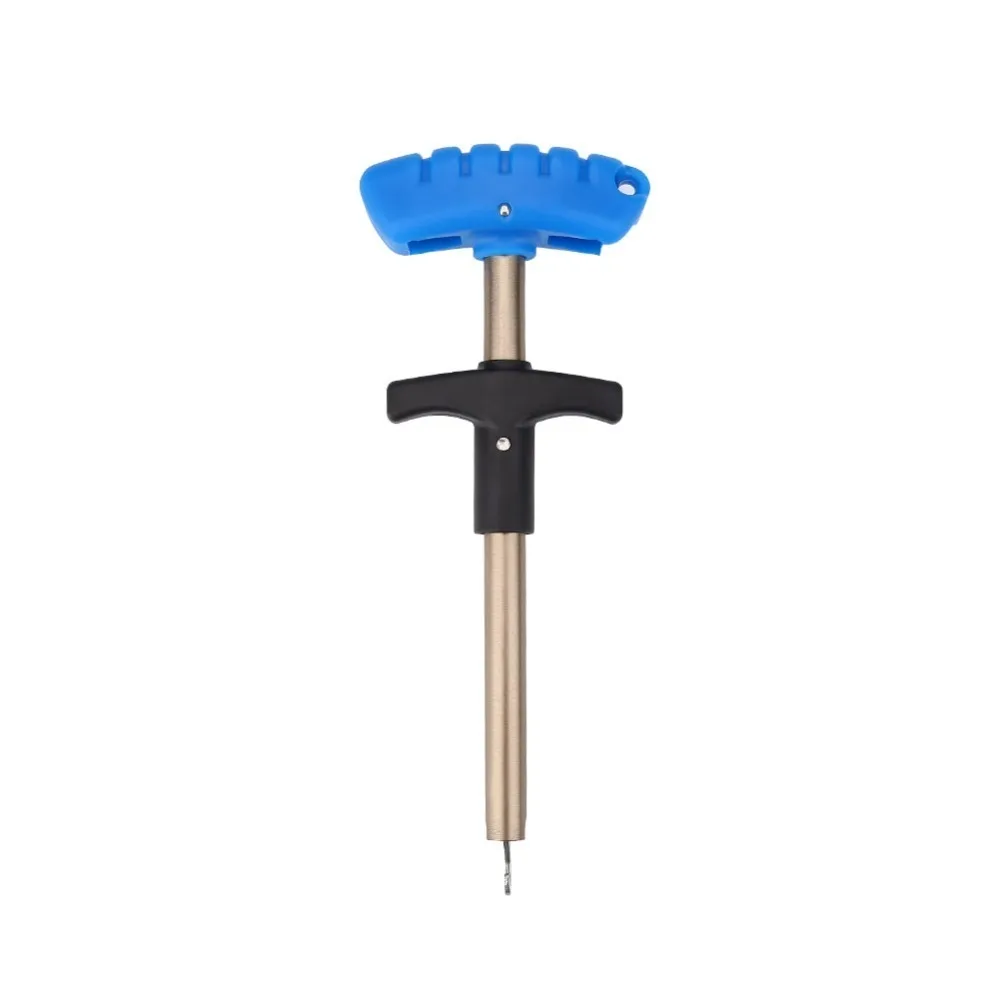 Portable T Shaped Fish Hook Remover Aluminum Alloy Two Size Fish Dehooker Lightweight Hook Detacher Freshwater Fishing