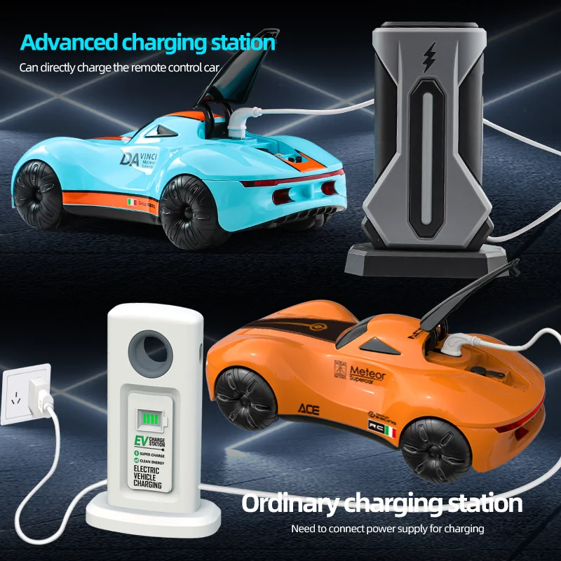 Gesture Sensing Spray Rc Car New Energy Rc Cars Toys Colorful Flashing Light Music Remote Control Drift Toy Car Birthday Gifts