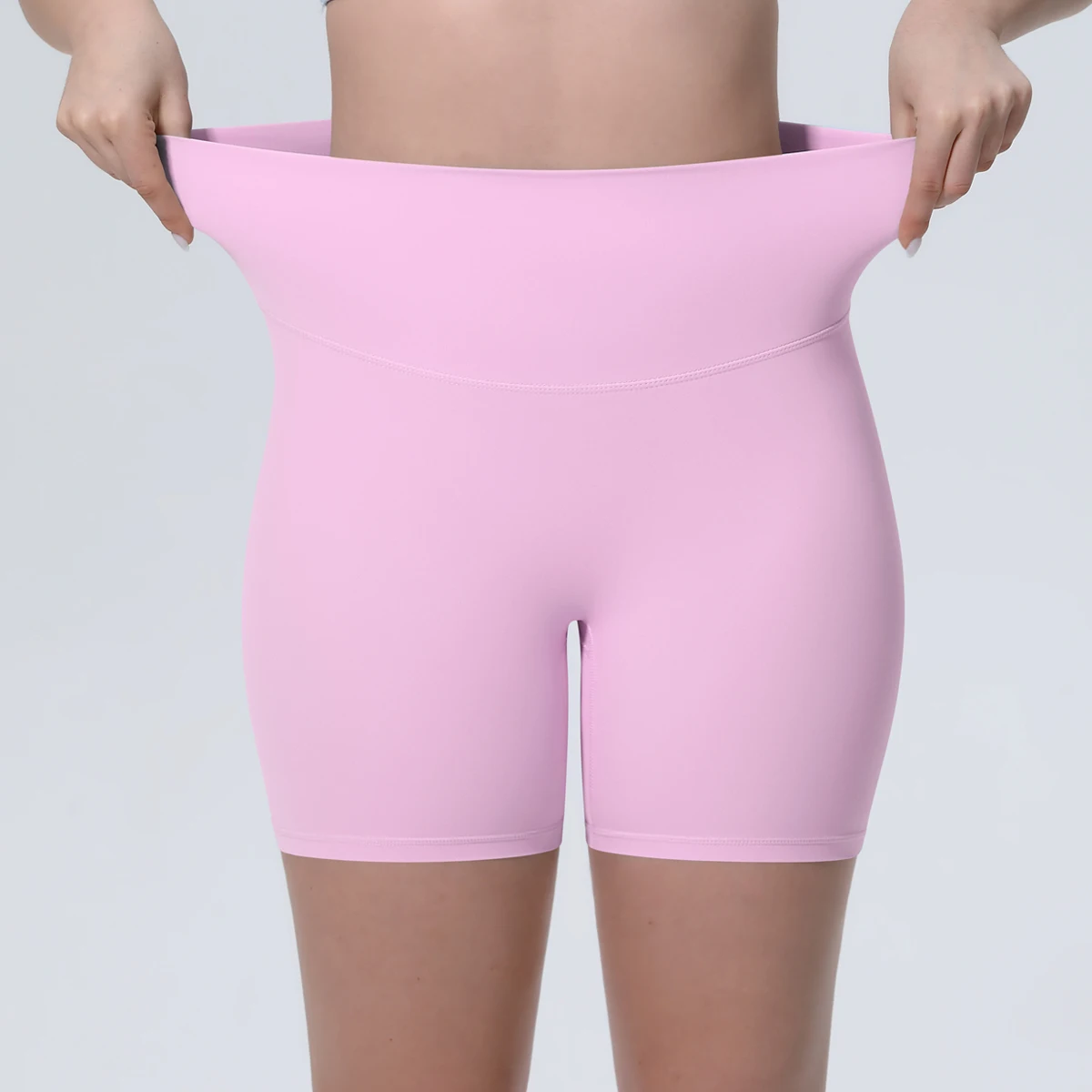 20 Colors High Stretch Quick-Dry Seamless Yoga Shorts Gym Sports Peach Buttocks High Waist Running Fitness Shorts Workout Shorts - Image 3