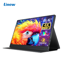 15.6 inch 4K or 1080P UHD Gaming Portable Monitor for PC Screen External for PS 5 4 Xbox Switch Laptop Computer Tablet