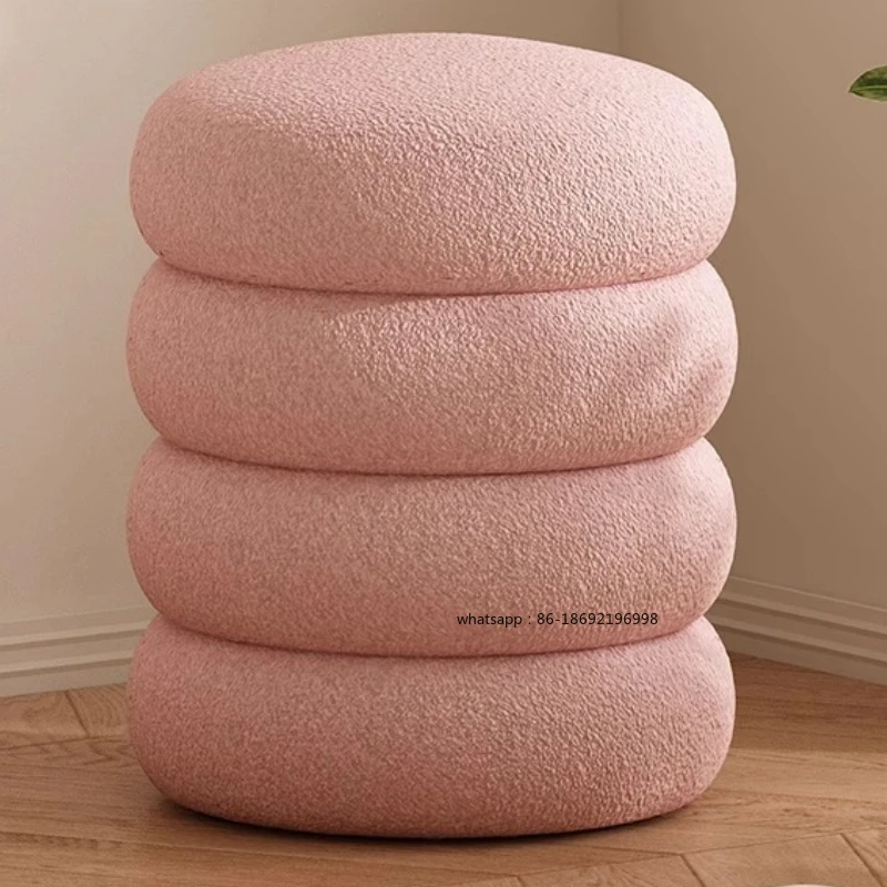 Girls Small Vanity Stools Table Side Makeup Household Luxury Bedroom Dress White Modern Sillones Modernos Living Room Furniture