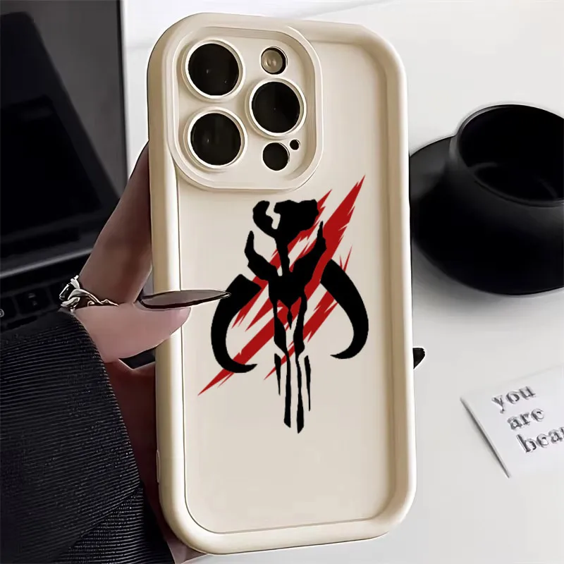 Anakin Skywalker Mandalorian S-Star-wars Phone Case For iPhone 17E 11 12 13 14 15 16 17 Pro Max Fundas 17 Air Plus 16e 13 Cover