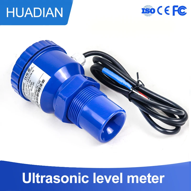 4-20ma output non contact ultrasonic liquid water fuel tank level sensor low cost level transmitter