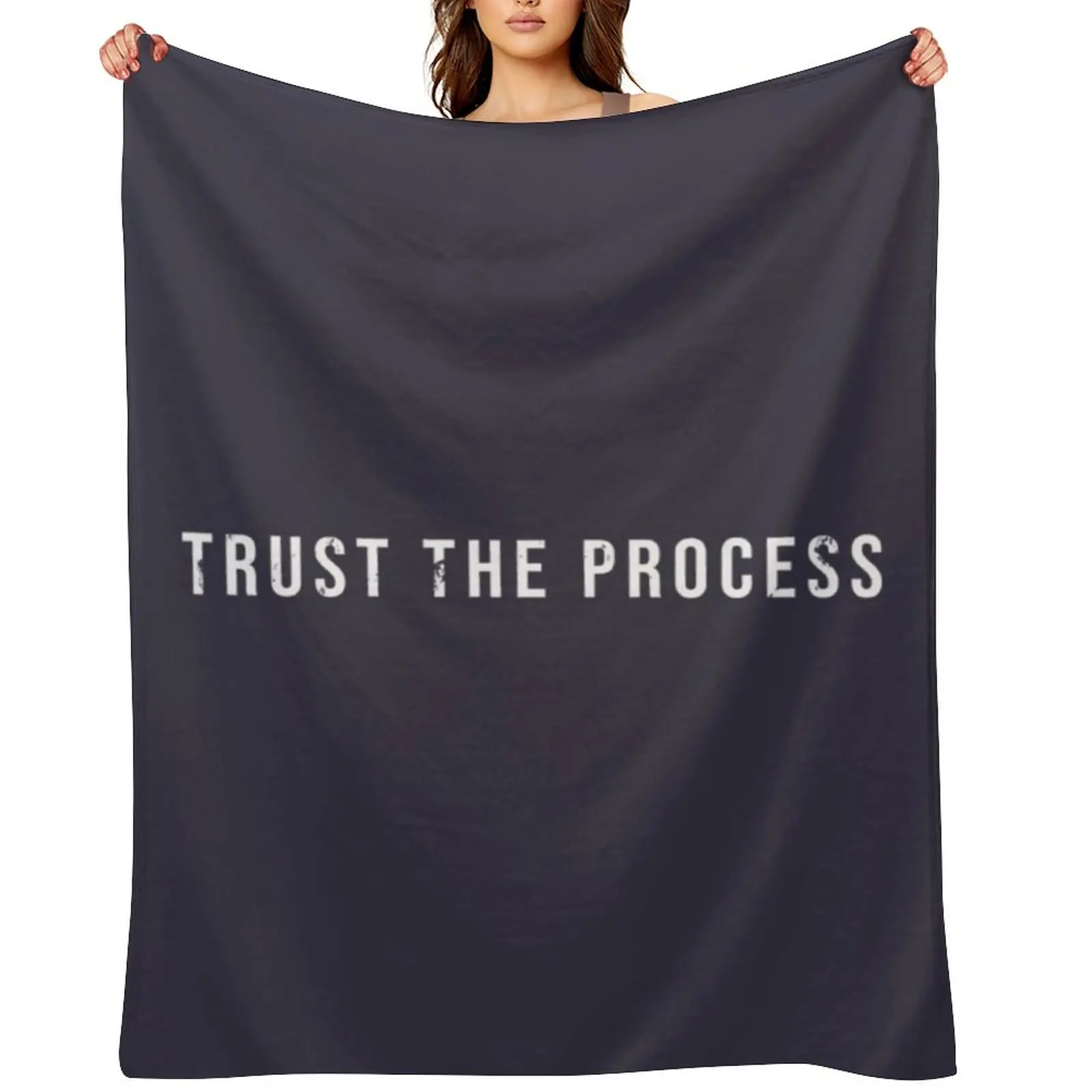 

Trust the process Throw Blanket blankets and throws Thin Soft Beds valentine gift ideas Blankets