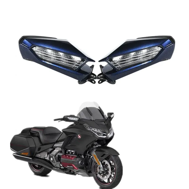

Для Honda Goldwing Gold Wing GL1800 2018-2022 2019, аксессуары, зеркала для мотоциклов, светодиодные сигнальные линзы