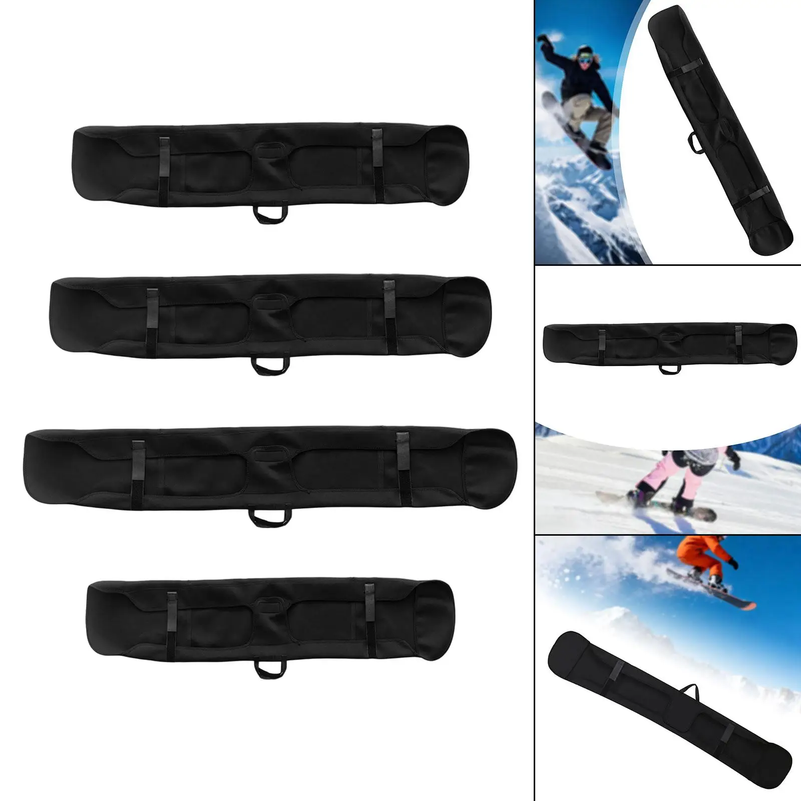 防水ネオプレンスノーボードバッグ保護スリーブユニバーサルボードカバースノースポーツ旅行用収納アクセサリー
