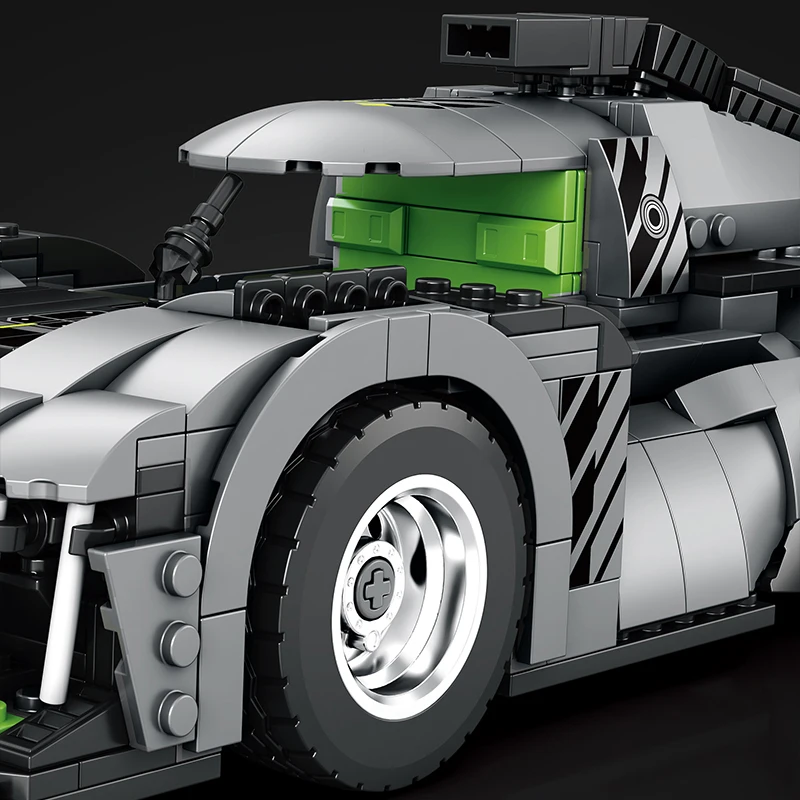 مجموعة مكعبات بناء أوتو تكنيك 9X8 للبالغين، مجموعة نماذج السيارة، ألعاب أطفال هدية للأولاد والأطفال 1338 قطعة