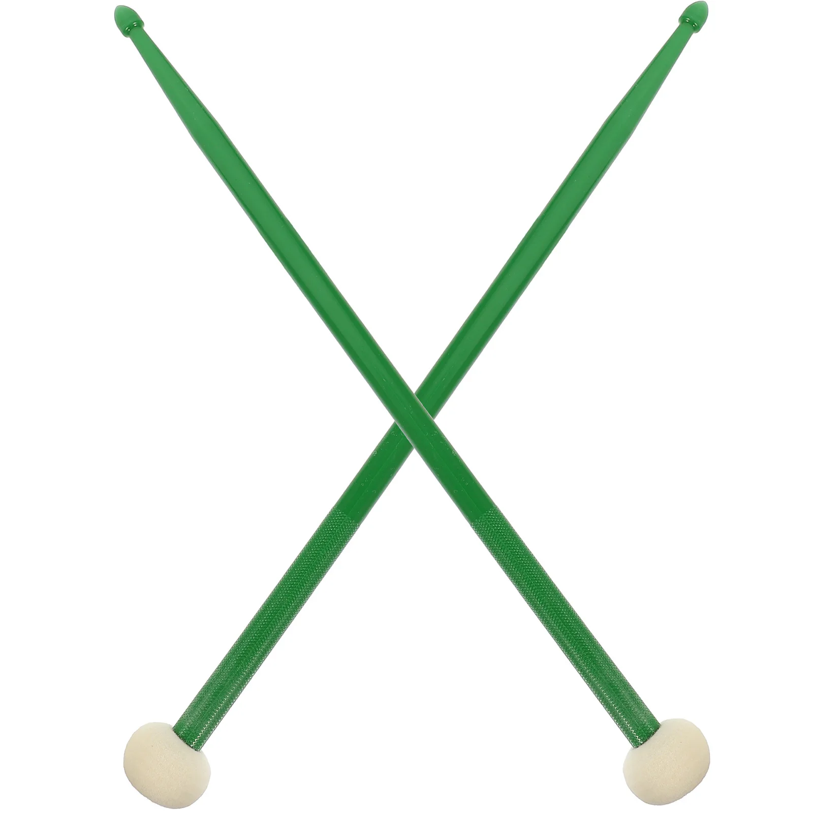 

Double-headed Drumsticks Musical Sided Professional Mallets Dark Green Acoustic Performance Percussion