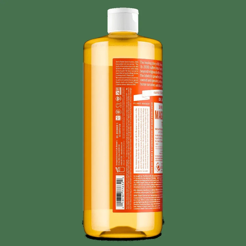 صابون سائل من شجرة الشاي، صديق للبيئة لجميع الأغراض، غسول يدوي للوجه، نباتي خالٍ من القسوة، EWG، تم التحقق منه وقابل للتحلل البيولوجي