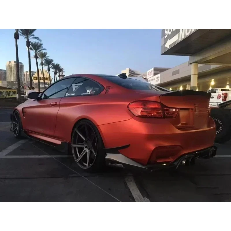High Quality Carbon Fiber Body Kit For M3 M4 F80 F82 MAD Style Front Lip Diffuser Spoiler