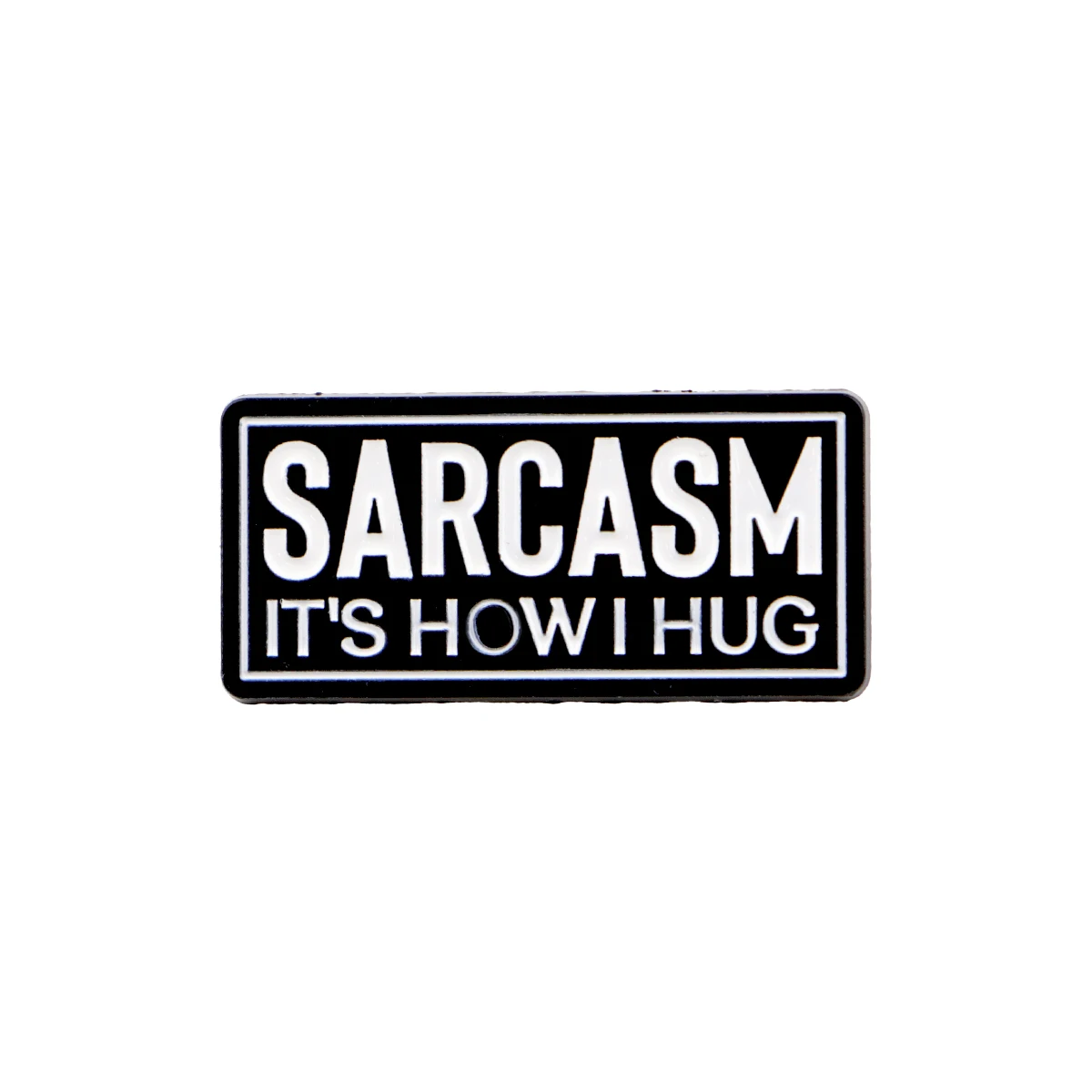 SARCASM Emaille-Anstecknadel für Rucksäcke, Aktentaschen-Abzeichen mit Anstecknadeln für Rucksäcke, Accessoires für Schmuck