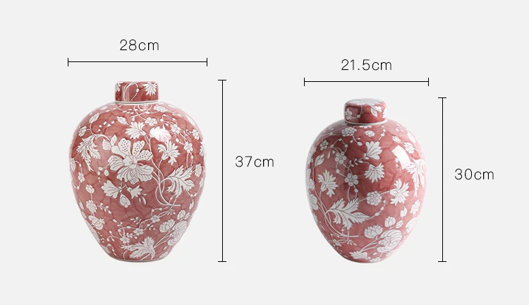 Young Mermaid Flower Arrangement New Chinese Underglaze Pot-Bellied Ceramic Vase With High Sense Living Room Porch Ornaments