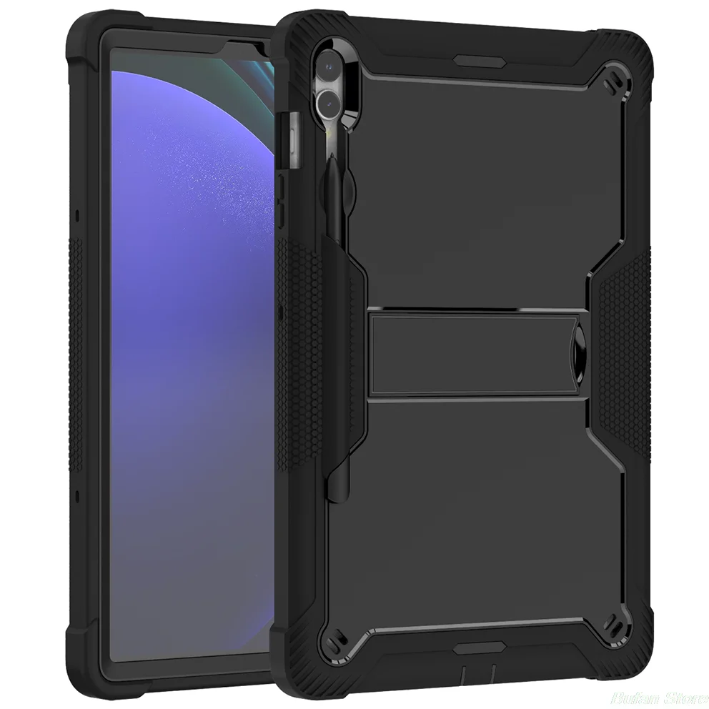 Armor Stand Case For Samsung Galaxy Tab S10 Ultra SM-X920 SM-X926B 14.6 inch 2024 Tab S9 Ultra SM-X910B Tab S8Ultra SM-X900 X906