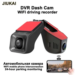 4K HD 2160P kamera na deskę rozdzielczą kamera samochodowa Wifi kontrola aplikacji komórkowy wideorejestrator samochodowy Auto noktowizor Monitor do parkowania 24H