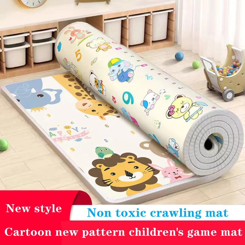 Non-toxic Environmentally Friendly New Thick Baby Crawling Play Mats Folding Mat Carpet Play Mat for Children\'s Safety Rug Gifts