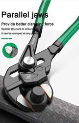 LAOA7inch/8 inch quick clamp wrench Multi-purpose clamp wrench oil mesh filter disassembly and assembly auto repair tool