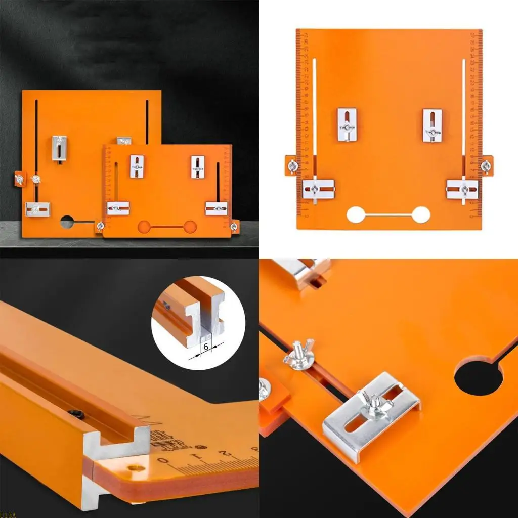 أداة قطع السبائك للنجار U13A النجارة لمسطرة المثلث 90 درجة مربع يخدش المعدن