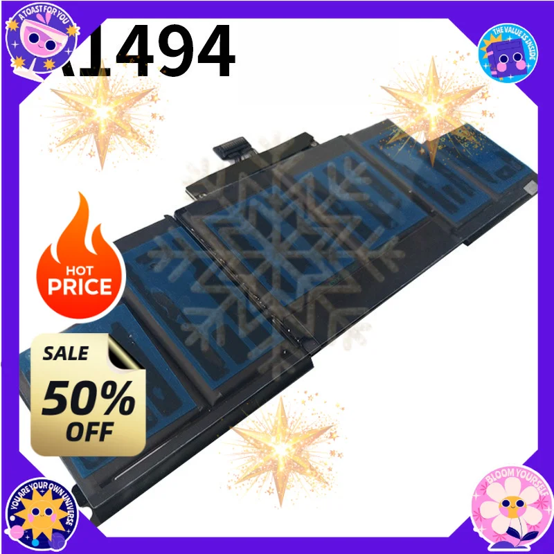 SWZY Laptop Battery A1494 A1618 For Apple Macbook Pro 15