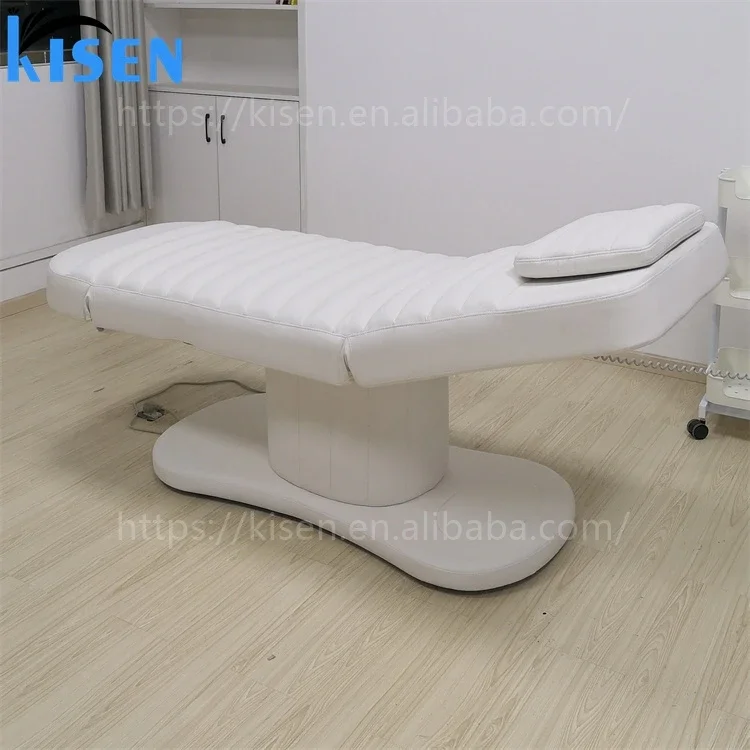 Lit de luxe pour les cils, couvre-lit de beauté, chaise de beauté électrique, table de massage facial, 2024