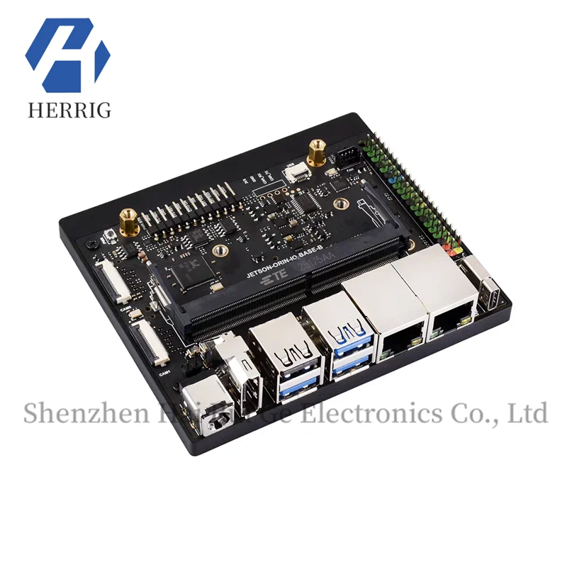Micro Snow Jetson Orin Nano/NX Super Dual Ethernet Core Board Base Board Expansion USB/CSI Ports