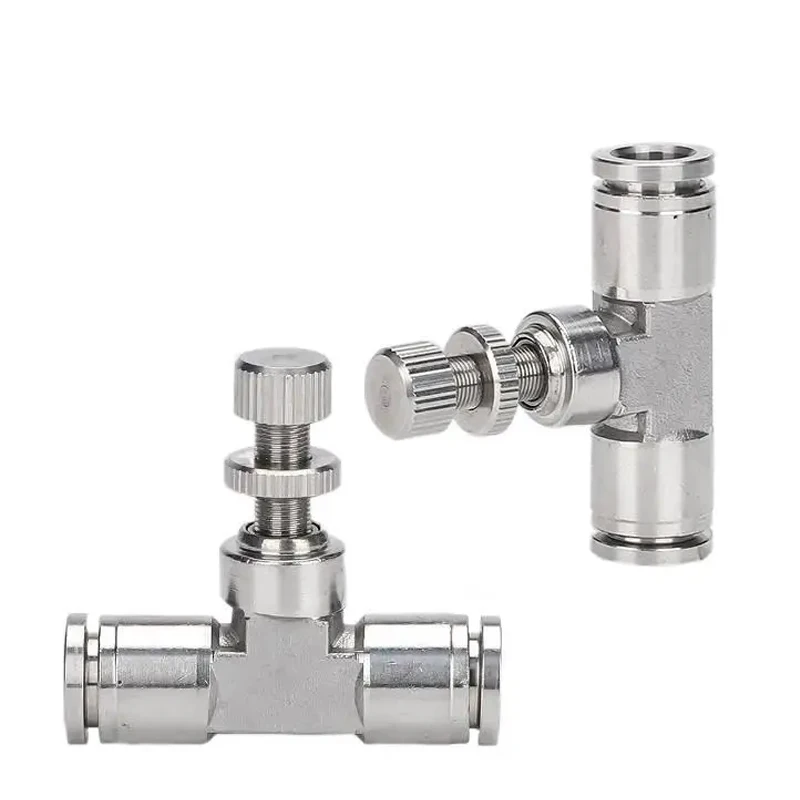 10pcs-sa12-lsa-4-lsa-6-lsa-8-304-stainless-steel-throttle-regulator-pneumatic-quick-connect-flow-control-valve