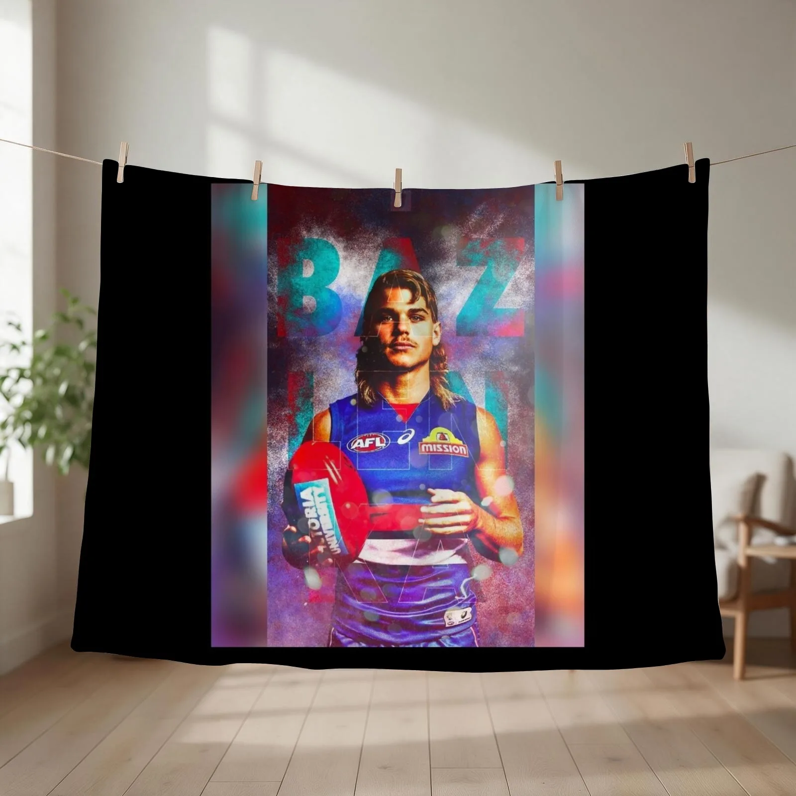 Bailey Smith Graphic Throw Blanket Custom Thermal Blankets Sofas Of Decoration Plush Blankets