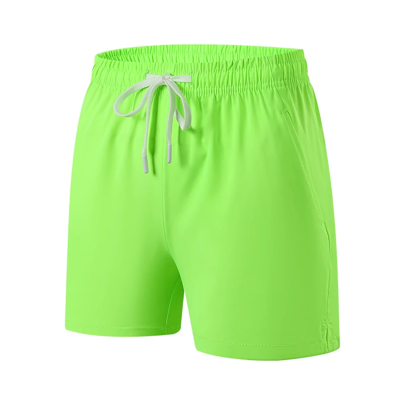 Bermuda casual para praia masculina, shorts sólidos preto e azul, calça esportiva de corrida grande 5XL, verão, novo, 2024