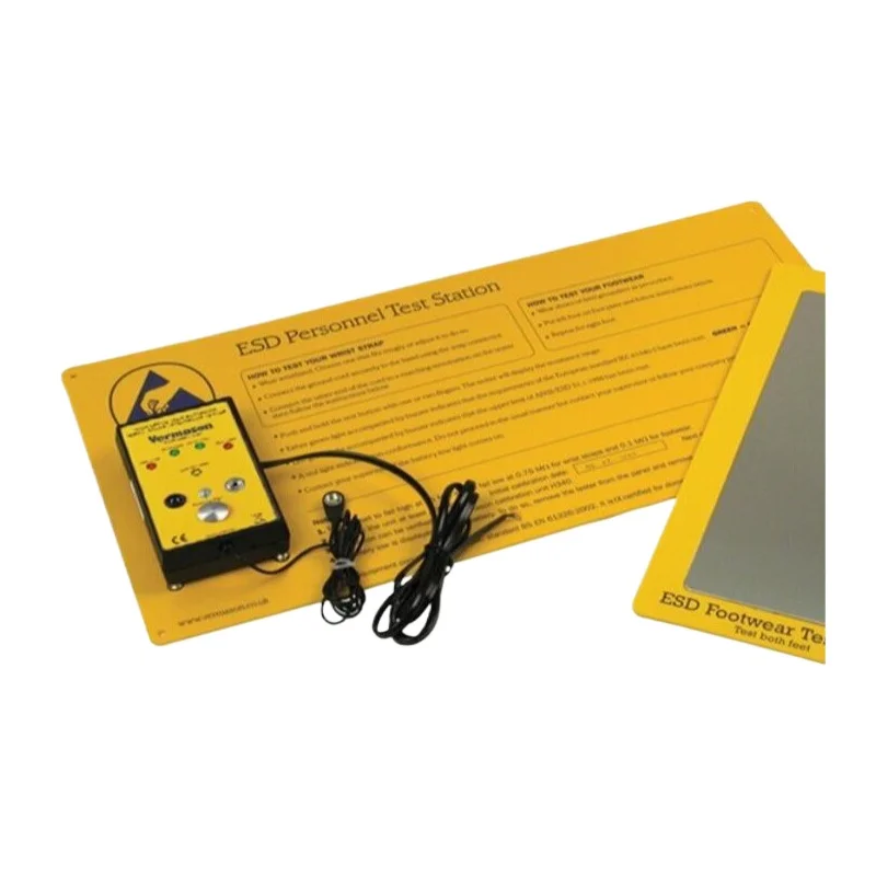 

US 222562/222563/222564/222565 Wrist strap and shoe grounding tester