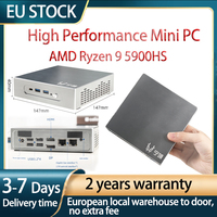 Topton Oculink Mini PC Gamer AMD Ryzen 7 7840HS ES 3*PCIe4.0x4 32G DDR5 6400MHz 2*2.5G LAN USB4 NAS Computer Windows 11 WiFi6