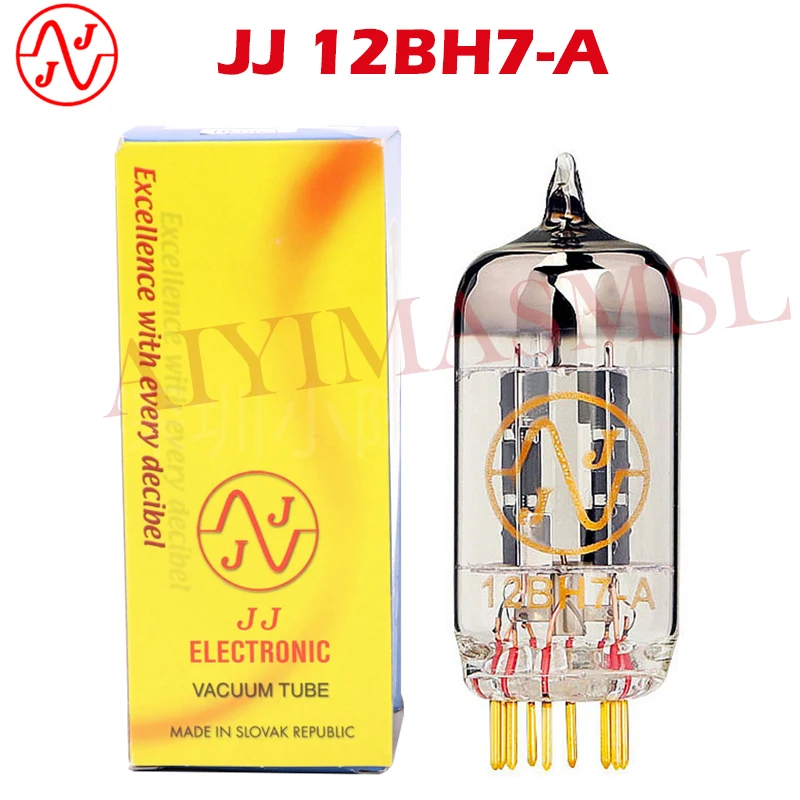 HIFI Audio Valve JJ 12BH7-A 12BH7A Vacuum Tube Replace 12AU7 E80CC 12BH7 Tube Amplifier Kit  Factory Matched Quad Genuine