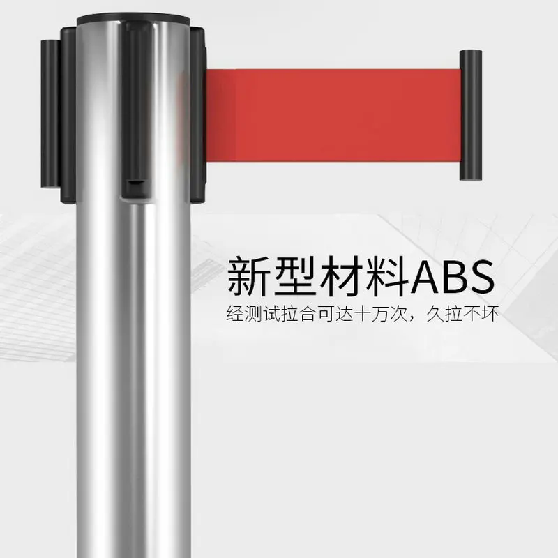 Access Control Barricades Crowd Barrier Retractable Isolation Belt Line Fence Railing Stanchion Road Safety Block Warning Post