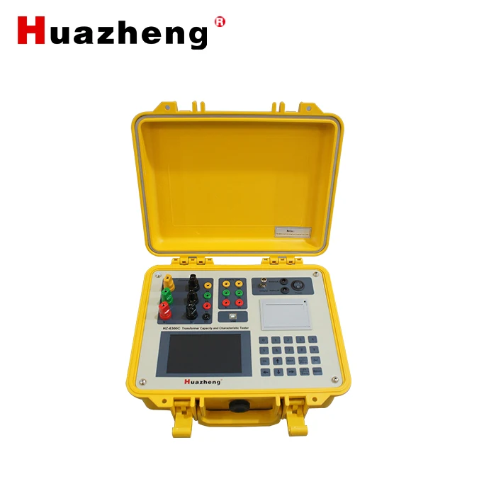 HZ6300C Touch Screen Power Transformer Noload Current Capacity Loss Parameter Tester