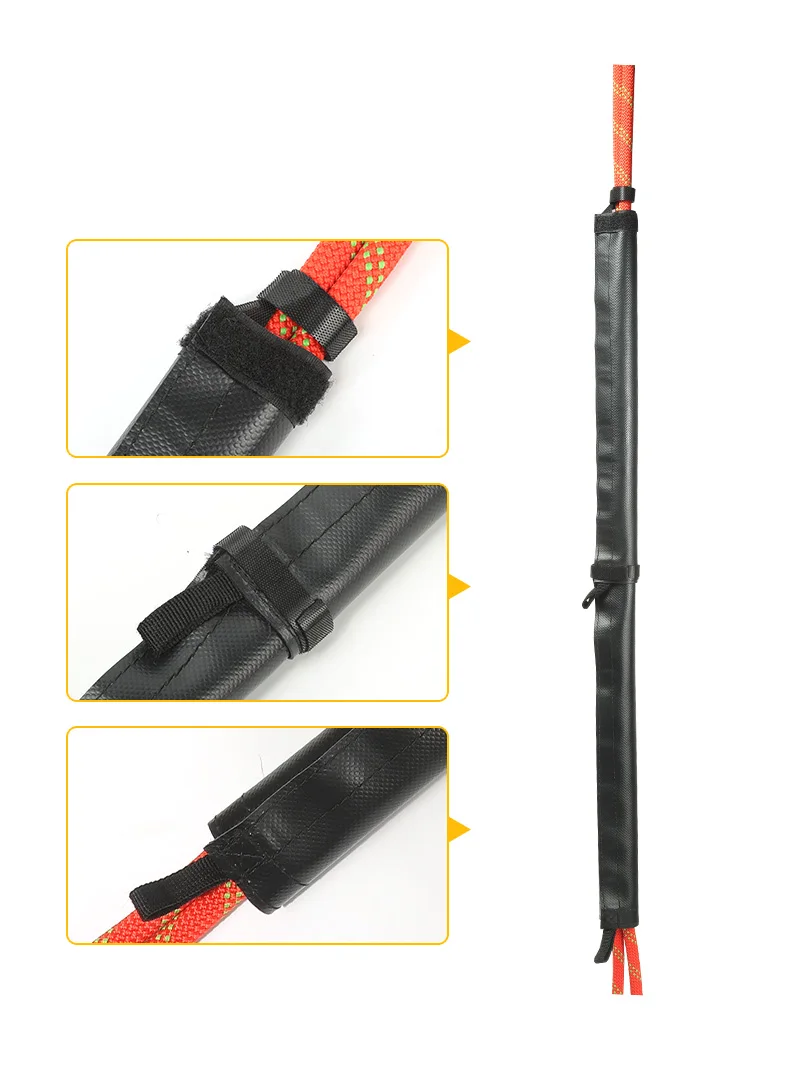 Xinda Outdoor Kletterseil Schutzhülle Seil Schutzhülle Schutz Seil Anti-Verschleiß Schutzhülle Pad Hülse – Detail 5
