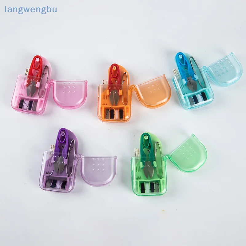 

Home Travel Sewing Kit Box Exquisite Portable Mini household Needle Sewing Box