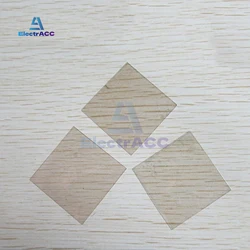 Transparent Natural Mica Sheet Insulating Mica Large Flakes 40*40/50*50*0.1mm High Temperature Resistant Mica Sheet