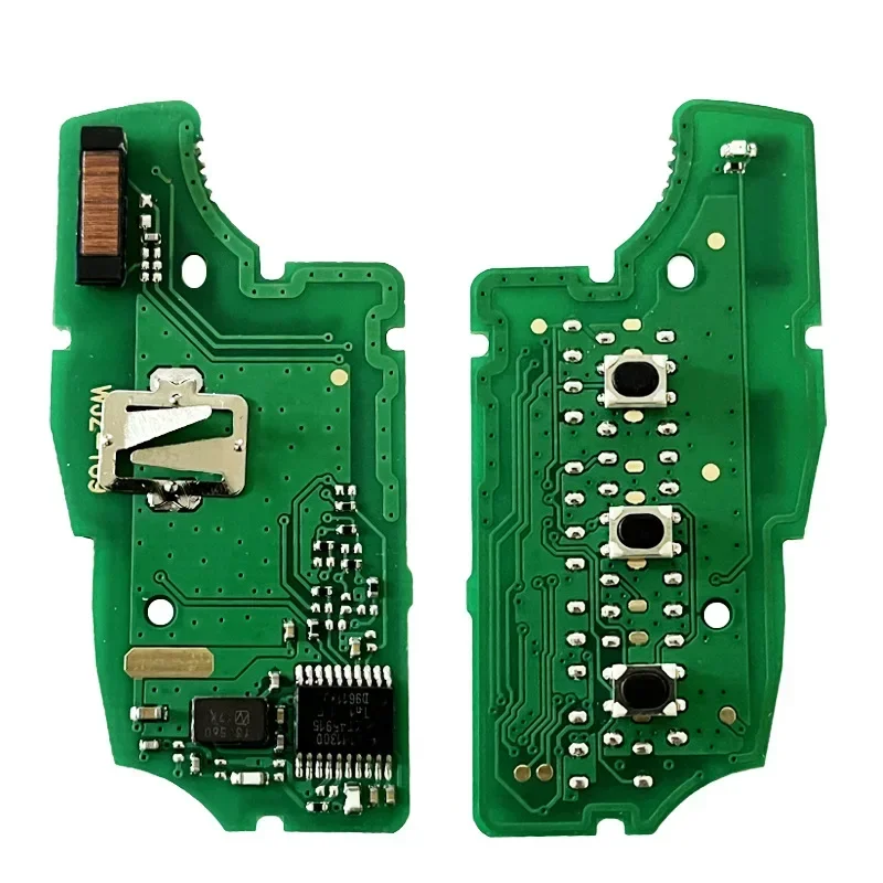 FCC:CWTWB1G767 4A CHIP FSK 433.92MHz  For Renault  2013-2017 Kadjar Captur Megane3 Remote Key / PCF7961M /with  logo