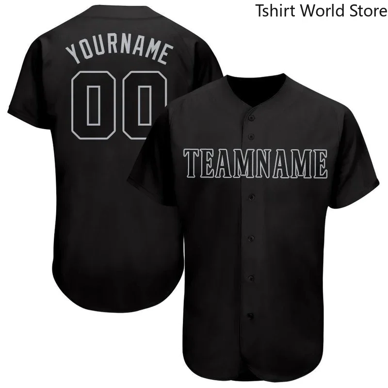 Custom Dark Baseball Jersey Men and Women Section Shirt 3D Printed Shirt Casual Team Shirts Hip Hop Unisex Tops